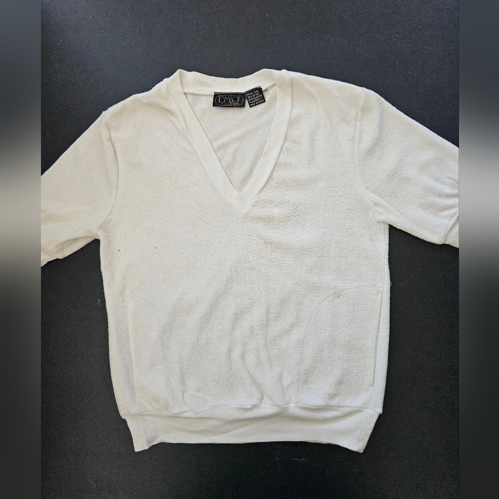Vintage - "Tom Boy Le Sport" Terry Play Top - NWOT
